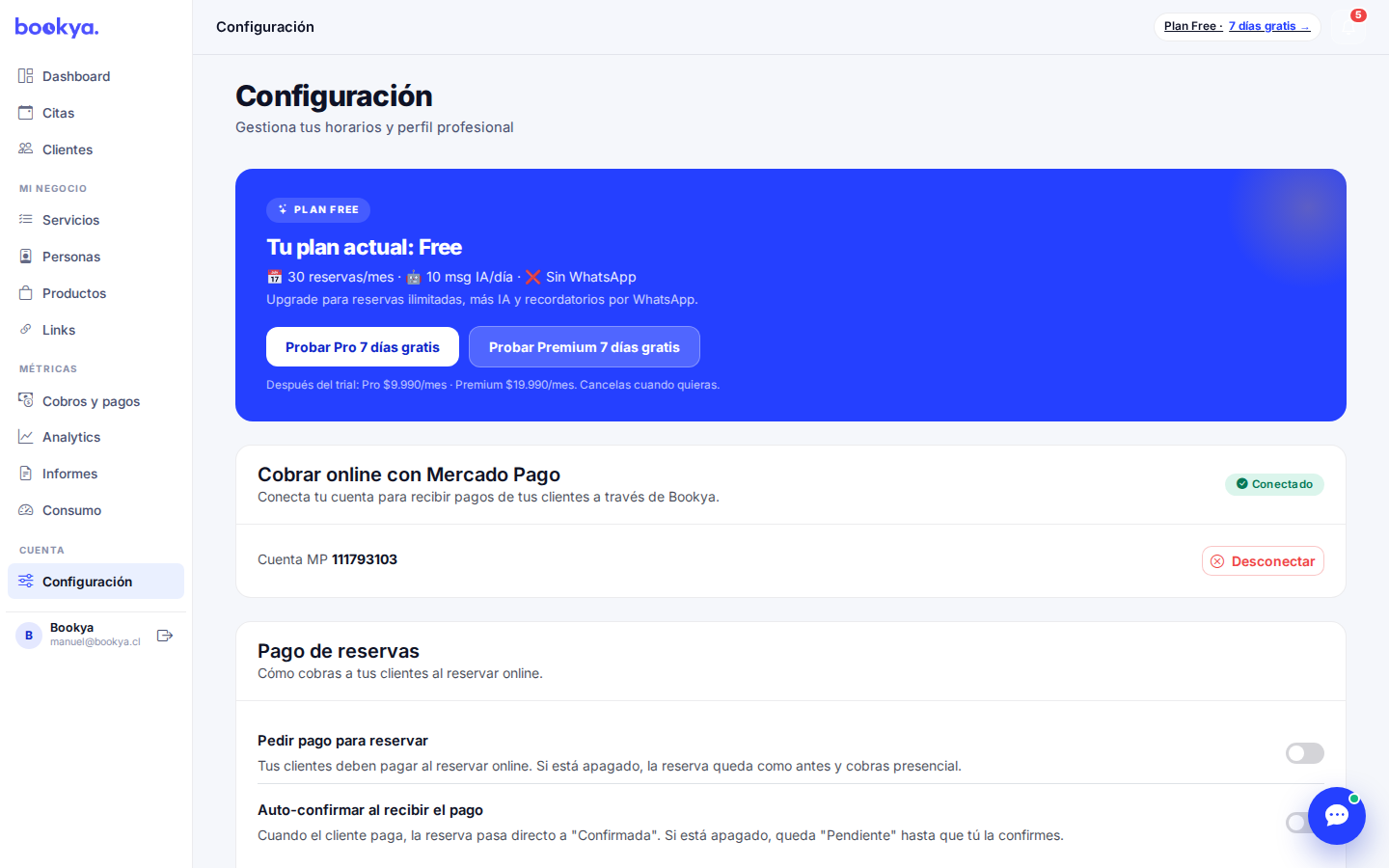 Configuración